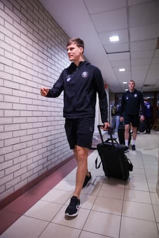 Football. Betclic I Liga. Pogon Grodzisk Mazowiecki - Polonia Warszawa. 14.03.2026