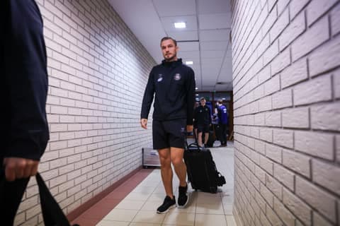 Football. Betclic I Liga. Pogon Grodzisk Mazowiecki - Polonia Warszawa. 14.03.2026