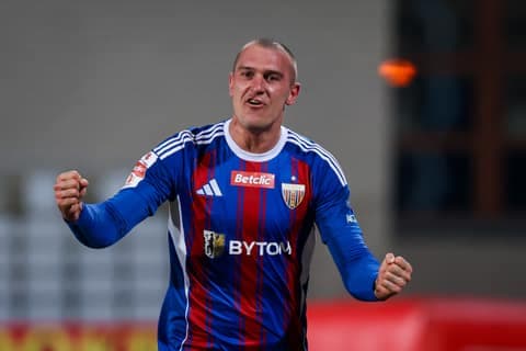 Football. Betclic I Liga. Pogon Grodzisk Mazowiecki - Polonia Bytom. 28.02.2026
