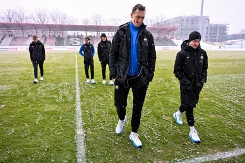 Football. Betclic I Liga. Polonia Warszawa - Stal Mielec. 08.02.2026
