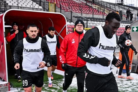Football. Betclic I Liga. Polonia Warszawa - Stal Mielec. 08.02.2026