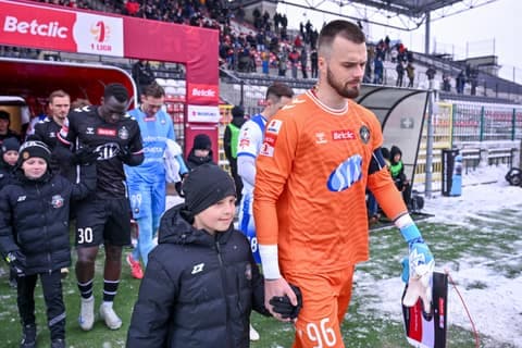 Football. Betclic I Liga. Polonia Warszawa - Stal Mielec. 08.02.2026