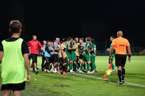 Football. Betclic 1 Liga. Polonia Warszawa - Puszcza Niepolomice. 20.09.2025