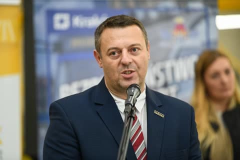 Official Opening of Tram Service Station in Nowa Huta. Krakow. 21.10.2025