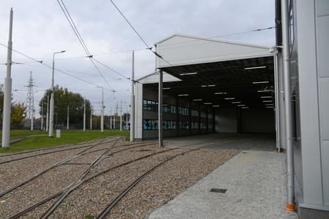 Official Opening of Tram Service Station in Nowa Huta. Krakow. 21.10.2025