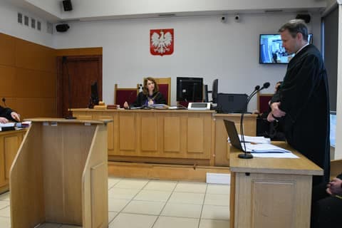 Trial of Father Jacek Stryczek, Founder of Szlachetna Paczka. Krakow. 23.11.2017