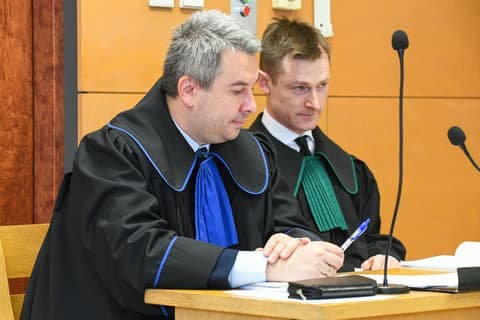 Trial of Father Jacek Stryczek, Founder of Szlachetna Paczka. Krakow. 23.11.2017