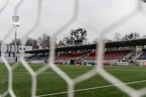 Football. Betclic I Liga. Polonia Bytom - Pogon Siedlce. 22.02.2026