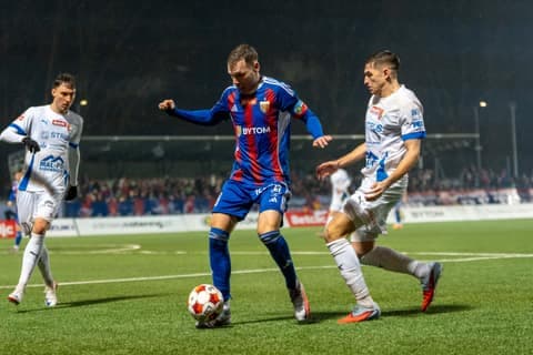 Football. Betclic I Liga. Polonia Bytom - Pogon Siedlce. 22.02.2026