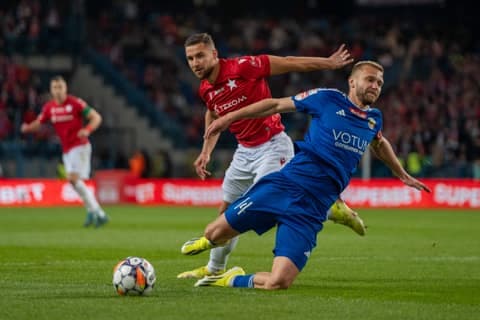 Football. Betlic 1 Liga. Wisla Krakow - Miedz Legnica. 29.05.2025