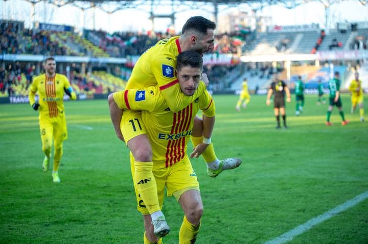 Football. PKO BP Ekstraklasa. Korona Kielce - Slask Wroclaw. 22.02.2025