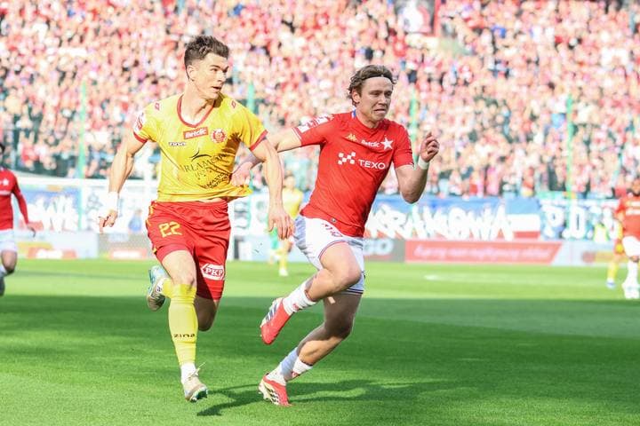 Football. Betclic I Liga. Wisla Krakow - Znicz Pruszkow. 01.03.2026