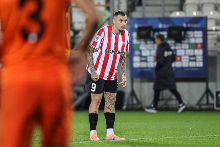 Football. PKO BP Ekstraklasa. Cracovia - KGHM Zaglebie Lubin. 03.11.2025