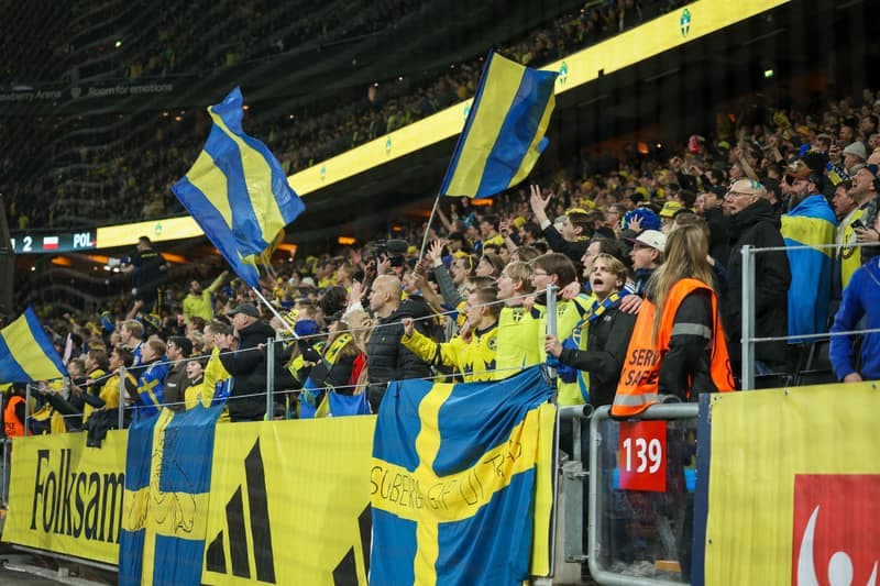 Football. FIFA World Cup Qualifiers. Sweden - Poland. 31.03.2026