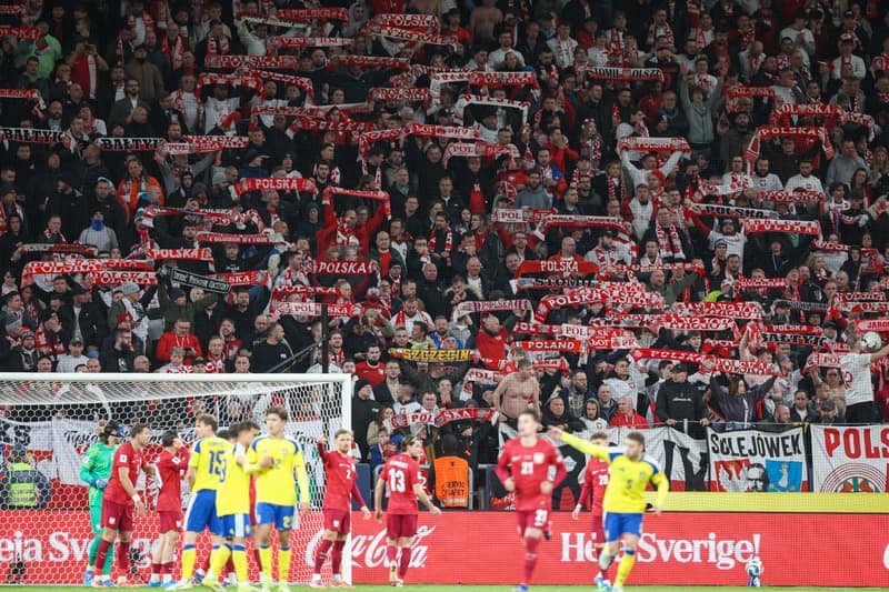 Football. FIFA World Cup Qualifiers. Sweden - Poland. 31.03.2026