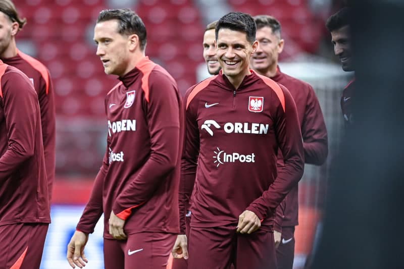Football. Poland national team. Training. 13.11.2025