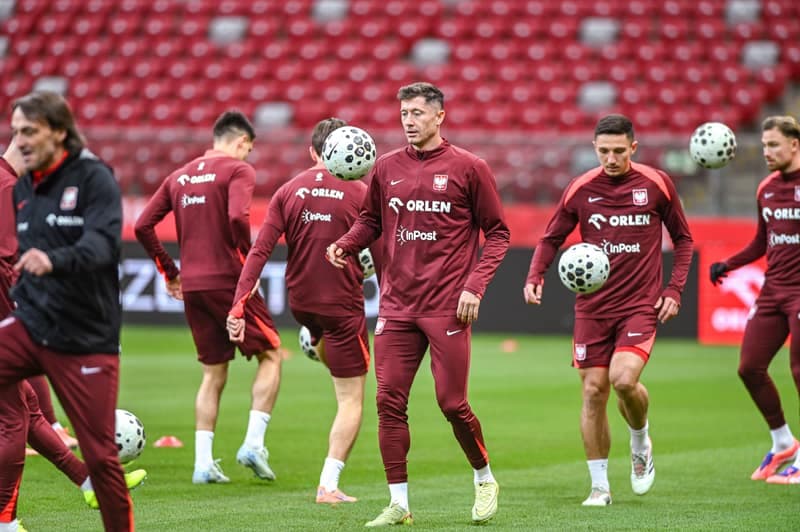 Football. Poland national team. Training. 13.11.2025
