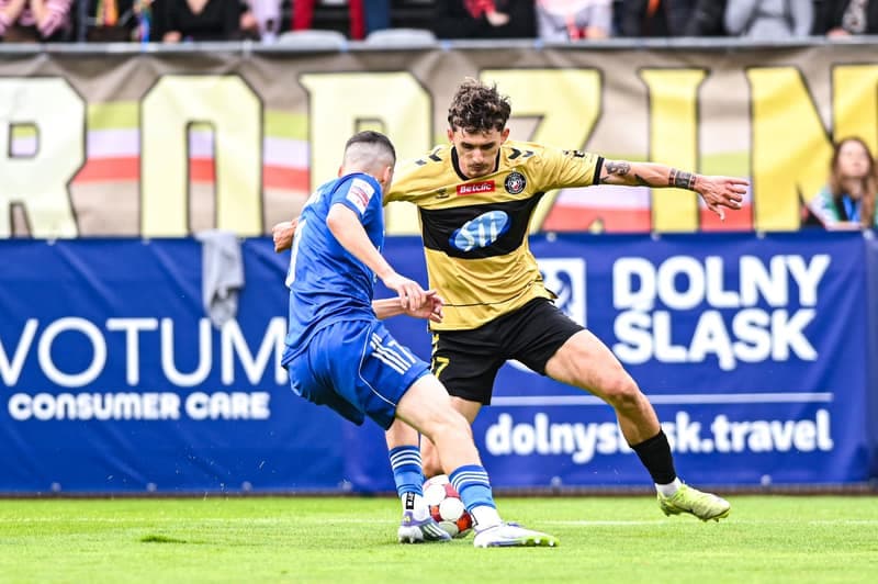 Football. Betclic 1 Liga. Miedz Legnica - Polonia Warsaw. 14.09.2025
