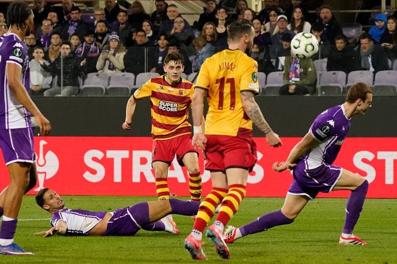 Football. UEFA Europa Conference League. Fiorentina - Jagiellonia. 26.02.2026
