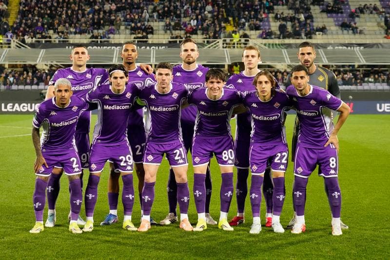 Football. UEFA Europa Conference League. Fiorentina - Jagiellonia. 26.02.2026