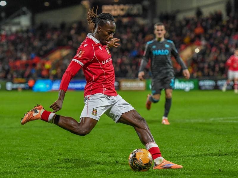 Football. Emirates FA Cup. Wrexham - Ipswich Town. 13.02.2026