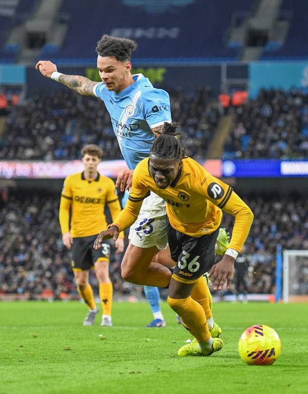 Football. Premier League. Manchester City - Wolverhampton Wanderers. 24.01.2026
