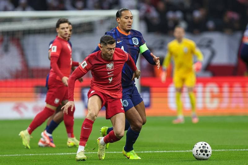Football. FIFA World Cup Qualifiers. Poland - Netherlands. 14.11.2025