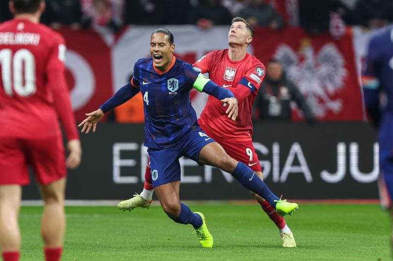 Football. FIFA World Cup Qualifiers. Poland - Netherlands. 14.11.2025