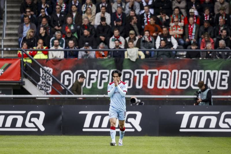 Football. Eredivisie. NEC - Feyenoord. 12.04.2026