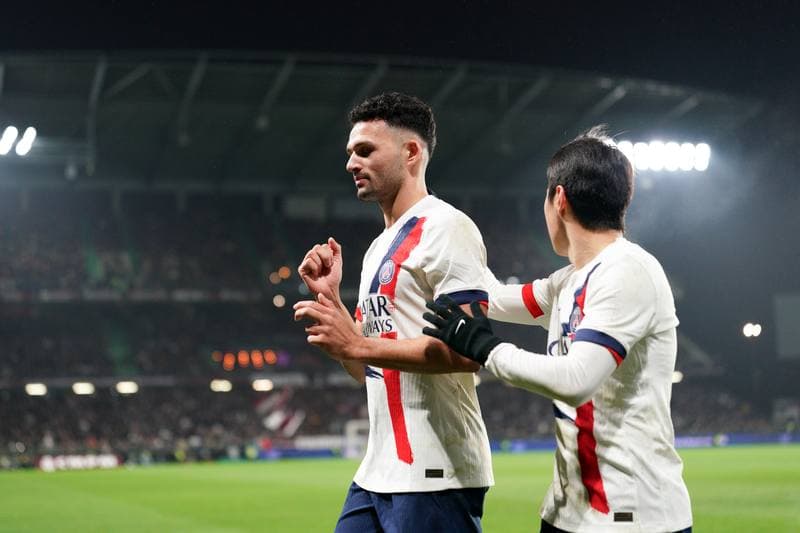 Football. Ligue 1. FC Metz - Paris Saint-Germain. 13.12.2025
