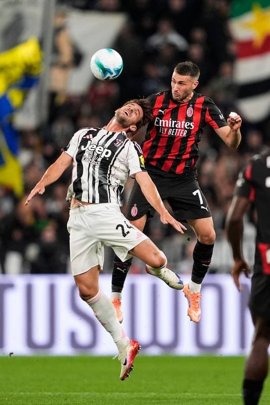 Football. Serie A. Juventus - AC Milan. 05.10.2025