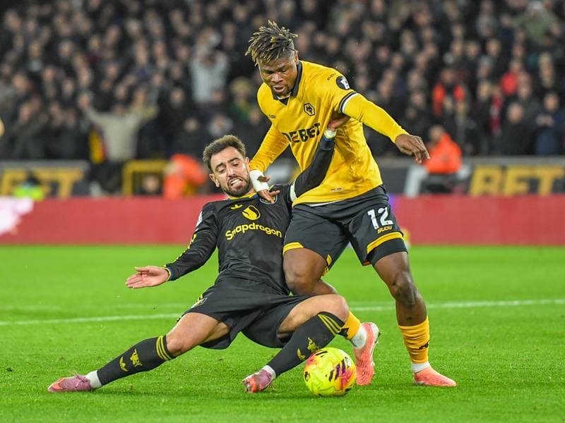 Football. Premier League. Wolverhampton Wanderers - Manchester United. 08.12.2025