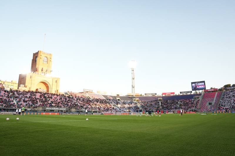 Football. UEFA Europa League. Bologna - Freiburg. 02.10.2025
