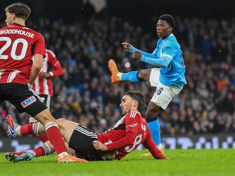Football. Emirates FA Cup. Manchester City - Exeter City. 10.01.2026