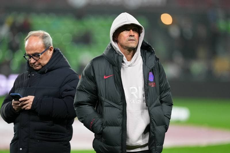 Football. Ligue 1. FC Metz - Paris Saint-Germain. 13.12.2025