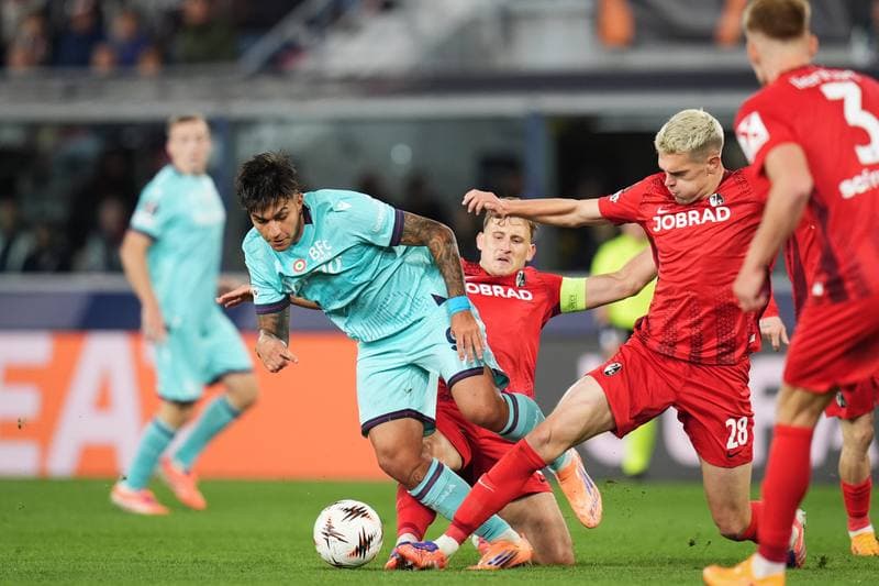 Football. UEFA Europa League. Bologna - Freiburg. 02.10.2025