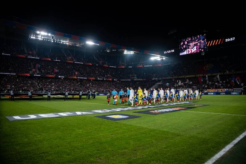 Football. UEFA Europa League. FC Basel 1893 - Aston Villa. 16.04.2026