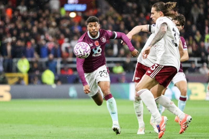 Football. Premier League. Burnley - Arsenal. 01.11.2025