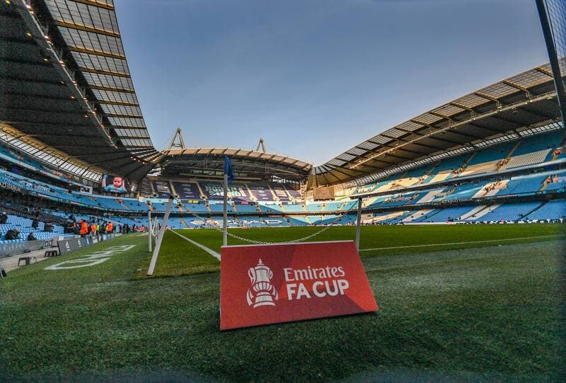 Football. Emirates FA Cup. Manchester City - Exeter City. 10.01.2026