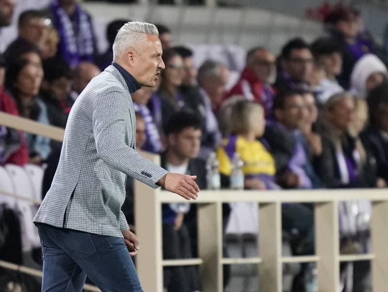 Football. UEFA Europa Conference League. Fiorentina - Sigma. 02.10.2025