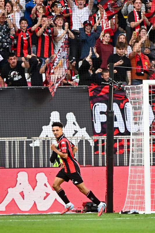Football. Ligue 1 McDonald's. OGC Nice - Olympique Lyonnais. 18.10.2025
