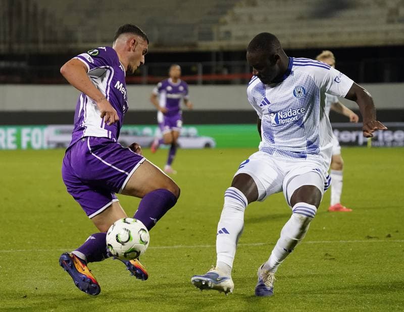 Football. UEFA Europa Conference League. Fiorentina - Sigma. 02.10.2025