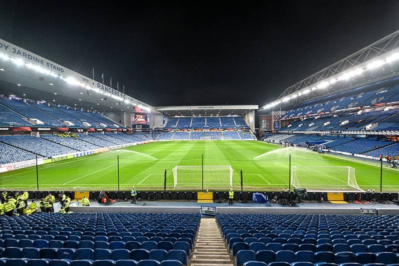 Football. UEFA Europa League. Rangers - A.S. Roma. 06.11.2025