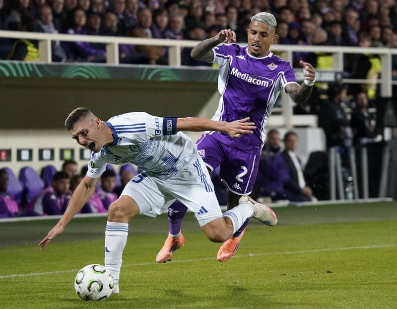 Football. UEFA Europa Conference League. Fiorentina - Sigma. 02.10.2025