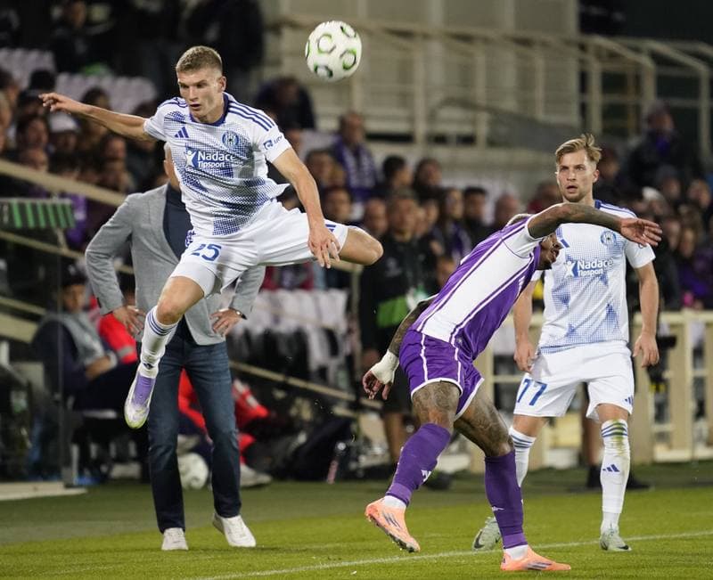 Football. UEFA Europa Conference League. Fiorentina - Sigma. 02.10.2025