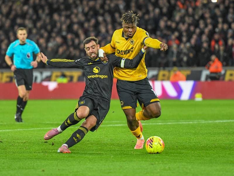 Football. Premier League. Wolverhampton Wanderers - Manchester United. 08.12.2025