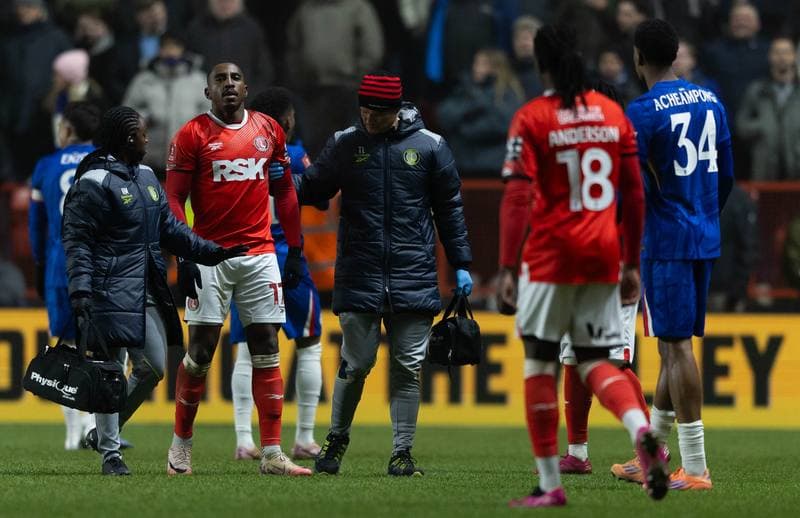 Football. Emirates FA Cup. Charlton Athletic - Chelsea. 10.01.2026