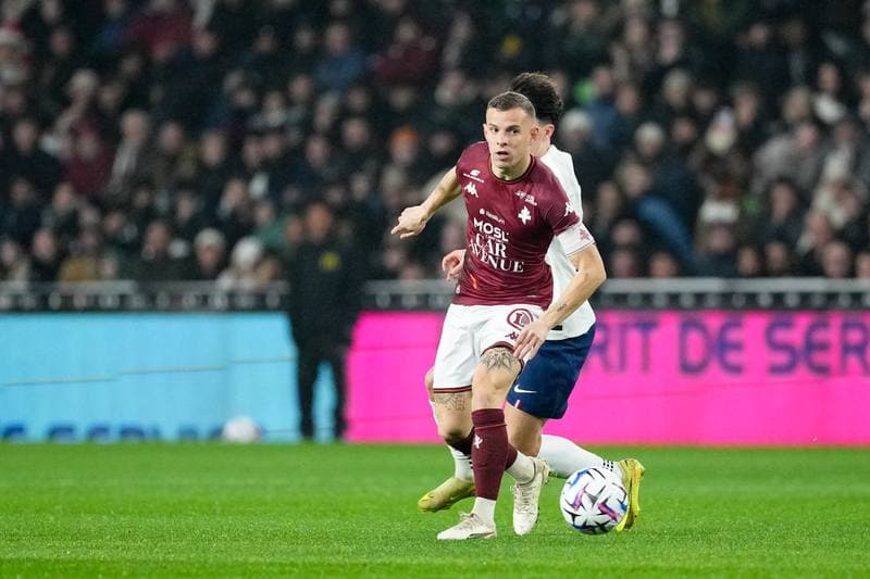 Football. Ligue 1. FC Metz - Paris Saint-Germain. 13.12.2025