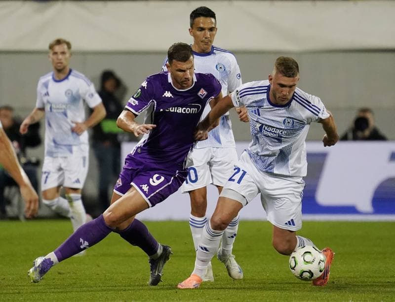 Football. UEFA Europa Conference League. Fiorentina - Sigma. 02.10.2025