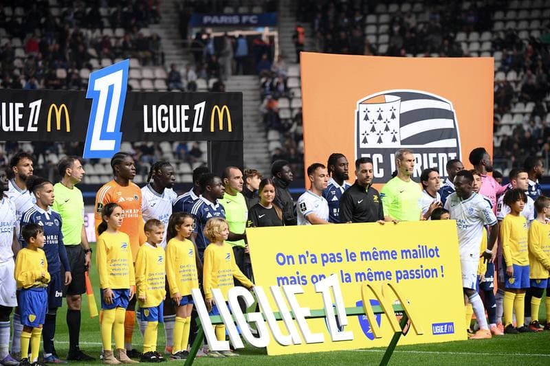 Football. Ligue 1. Paris FC - FC Lorient. 03.10.2025